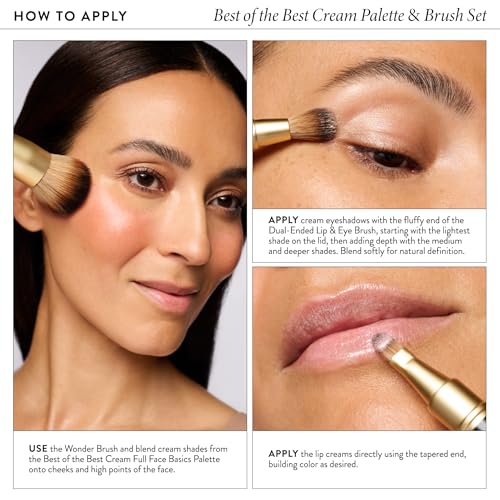 Laura Geller Hydrating All-in-One Cream Face Palette with Brush Set