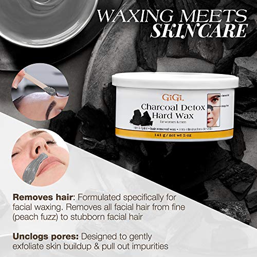 GiGi Charcoal Detox Hard Wax 5 oz
