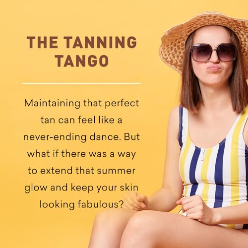 Indoor Tanning Lotion with Aloe & Vitamin E - Moisturizer for Extended Tan - 8 Fl Oz