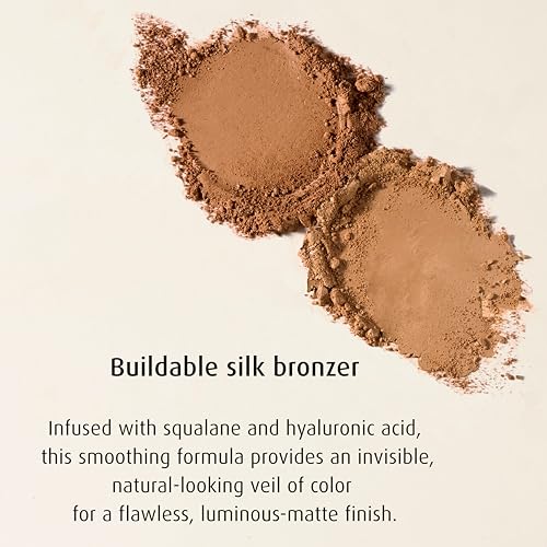 Lune+Aster Soft Silk Bronzer | Buildable Silk Bronzer, Luminous-Matte Finish