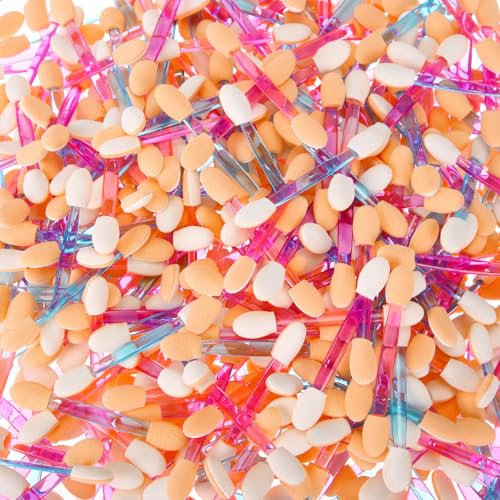 Disposable Eyeshadow Applicators 1000 Pcs Dual Sides Makeup Sponges for Eye Shadow & Beauty