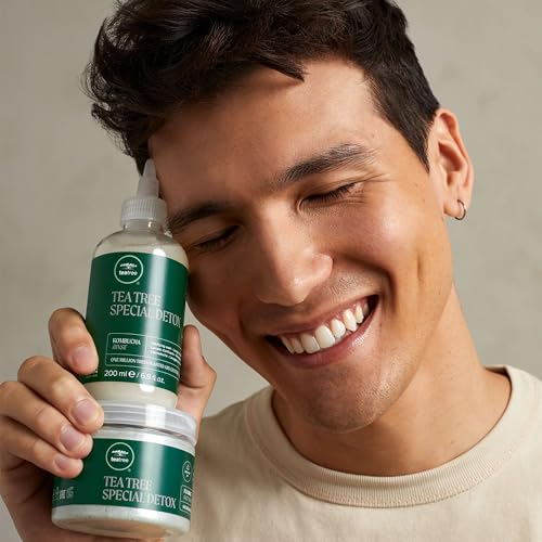 Tea Tree Salt Scrub for Scalp Detox & Exfoliation - 6.5 oz