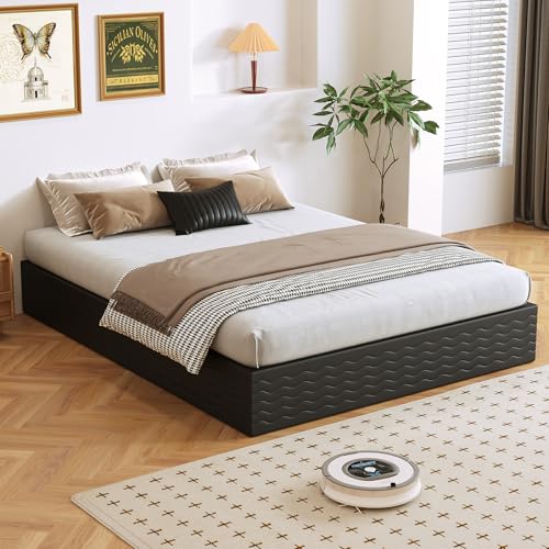 10 Inch High Profile King Box Spring - Heavy Duty Metal Mattress Foundation with Fabric Cover & Easy Assembly