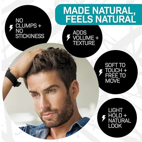 Fragrance-Free Sea Salt Hair & Beard Spray - 30 Fl Oz Refill - Volumizing & Texturizing
