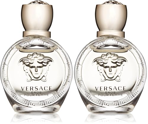 Versace Eros Pour Femme Fruity Eau de Parfum 0.17oz Pack of 2