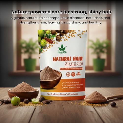 Havintha Organic Herbal Hair Shampoo 24oz Pack of 3 for All Hair Types