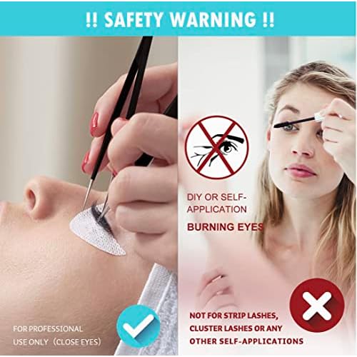 Power Eyelash Extension Adhesive Glue - 0.17fl.oz / 5ml - Ultra-Fast 1-Second Drying Time - 8 Weeks Retention - Professional-Grade, Black