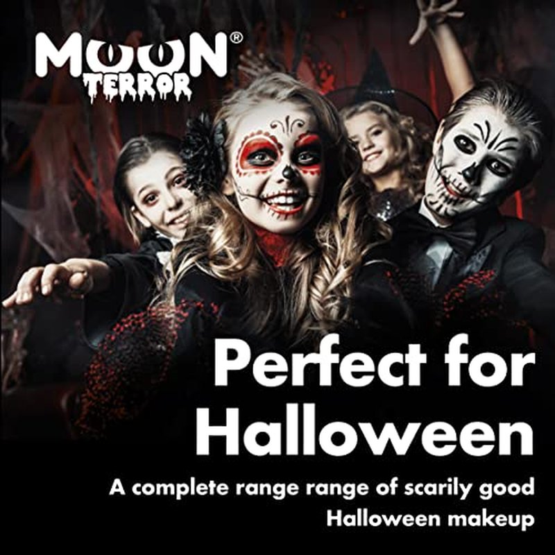 Halloween Face Paint Body Paint by Moon Terror - Set of 4 - SFX Make up, Special Effects Make up - 0.40fl oz