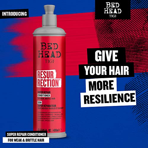 TIGI Bed Head RESURRECTION REPAIR CONDITIONER FOR DAMAGED HAIR 13.53 fl oz (Pack of 2)