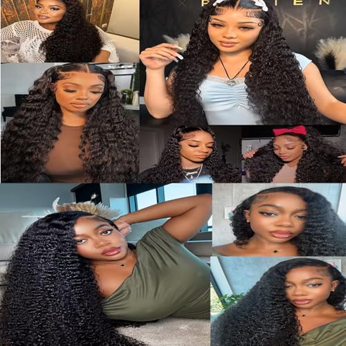 Kinky Curly Hair Bundles 10 12 14 Inch Black Virgin Curly Wave Human Hair