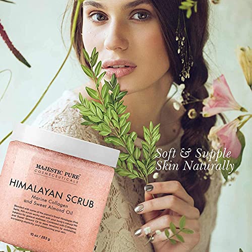 Himalayan Salt & Coffee Body Scrub Bundle for Brightening & Cellulite Reduction