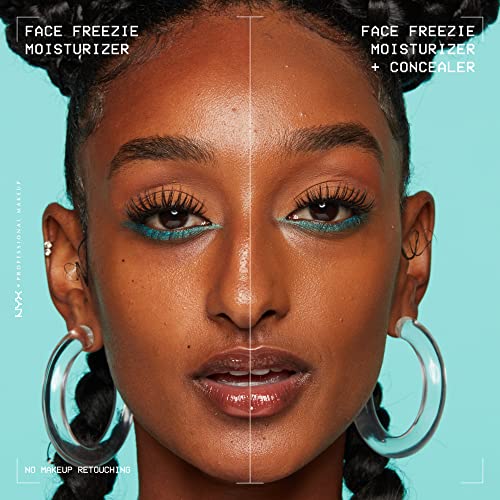 NYX PROFESSIONAL MAKEUP Face Freezie Cooling Primer + Moisturizer, 10-in-1 Make Up Prepping Skin Care