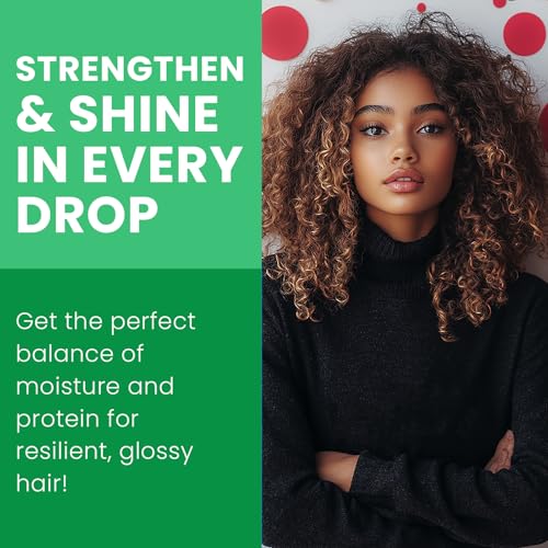 Hydratherma Naturals Protein Balance Leave-In Conditioner 8 Oz - Hair Moisturizer & Strengthener