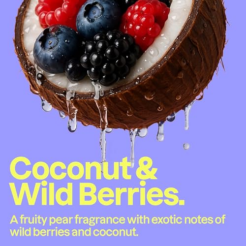 Attitude Coconut & Wild Berries Body & Face Wash 16 Fl Oz Pack of 3