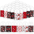 Valentine's Mini Lip Balm Gifts Set - Love Variation, 50 Pack for Galentine's Day & Parties