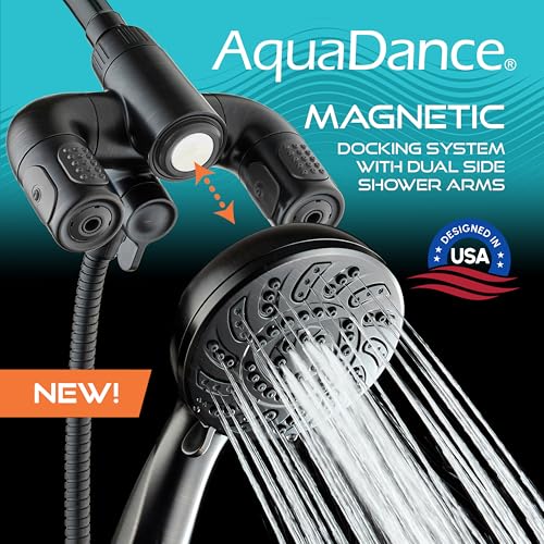 AquaDance High Pressure Handheld Shower Head Combo with Hydro Arms - Oil Rubbed Bronze