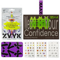 Cute Pimple Patches for Face ? Tattoo Style Hydrocolloid Acne Patches (Confidence Patch Set) with Star Designs (66 Cute Patches) with a Tin Case ? Vegan & Cruelty-Free
