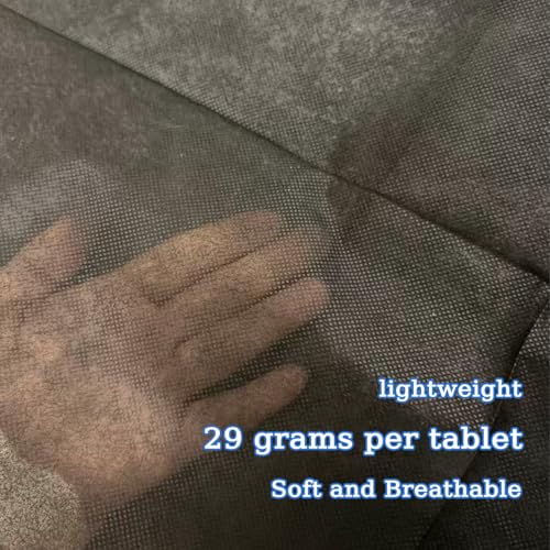 Black Disposable Massage Table Sheets 31x71in Non-Woven Bed Cover SPA Spa Bed Cover