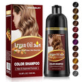 Onilyua Light Brown Hair Dye Shampoo with Argan Oil 16.9 Fl Oz - 3-in-1 Hair Color & Care for Men & Women