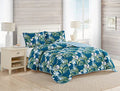 Queen Cotton Reversible Comforter Set with Shams – Tommy Bahama Bedding