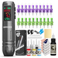 Wireless Tattoo Kit 77PCS with Smart Pen & Needles - Portable Tattoo Equipment
