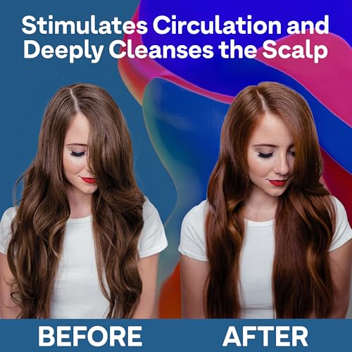 Colorproof Scalp Cleansing Brush for Optimal Hair Health ? Scalp Scrubber for Deep Cleansing ? Removes Buildup & Impurities, Promotes Shinier & Stronger Hair