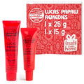 Treats from Home Pawpaw Lip & Dry Skin Balm Gift Pack - 15g & 25g Tubes, All Skin Types, All Gender, Made in Australia