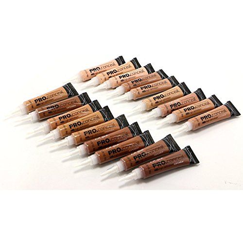 L.A. Girl PC Pro Conceal High Definition Concealer set of color GC971-988, All, 16 Ounce, (Pack of 18)