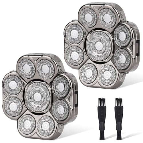 9D Electric Razor Replacement Heads for Men - 2 Pack S9D Variation
