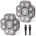 9D Electric Razor Replacement Heads for Men - 2 Pack S9D Variation