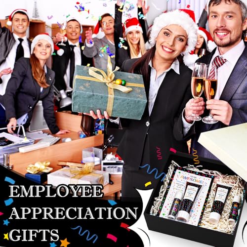 5 Pack Employee Appreciation Lip Balm Hand Cream Gift Bulk Staff Employee Appreciation Team Thank You Gift You're Awesome New Year Thank You Party Supplies for Coworkers Women Men Volunteer