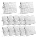 12 Pack Disco Ball Makeup Bag - Disco Party Decorations and Favors, Sequin Mirror Cosmetic Bag for Women