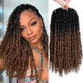 NAYOO Passion Twist Hair 12 Inch Pre-Twisted Crochet 8 Packs OT30