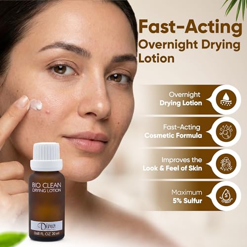 Bio Drying Lotion for Acne & Blemishes - Targeted Spot Treatment, 0.68 fl oz