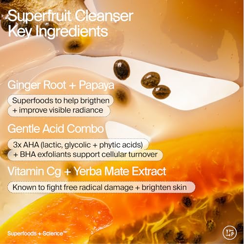 Youth To The People Brightening & Rejuvenating Face Cleanser & Moisturizer Set