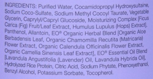 EO Shower Gel Lavender 16 Fl Oz Pack of 2 - Calming Body Wash for Men & Women