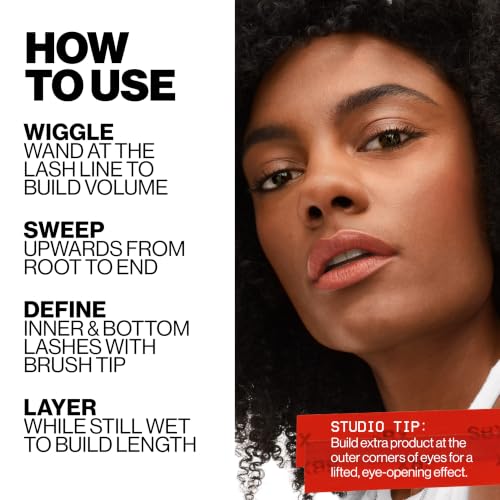 Smashbox Full Exposure Mascara – Lengthening & Volumizing Makeup for Defined Lashes