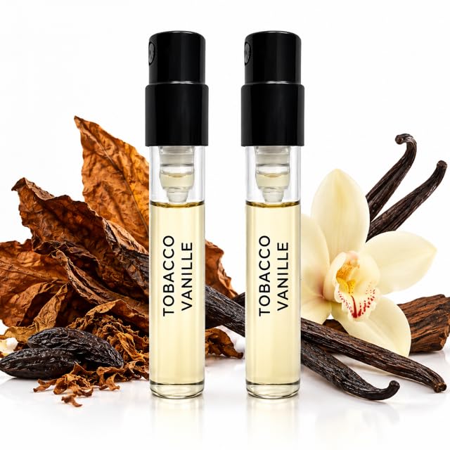 Tobacco Vanille Perfume Sample Vials - Woody Spices, Vanilla & Ginger, 1.5ml