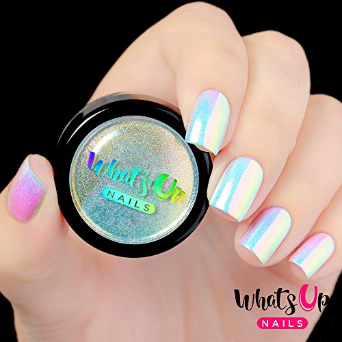 Aurora Pigment Powder for Unicorn Nails - Whats Up Nails Variation