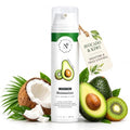 NaturAll Avocado Hair Moisturizer for Dry Curly Coily Frizzy Hair 8 oz - Hydrating Curl Cream