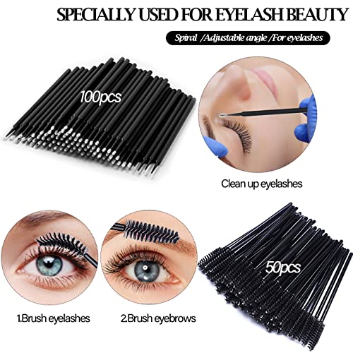 Lash Extension Kit for Beginners - Black C Variation with Eyelash & Practice Face