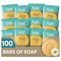 100 Count Travel Size Bar Soap - Moisturizing, Paraben-Free Guest Amenities