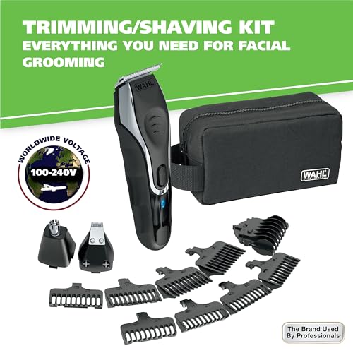 Wahl Aqua Blade Wet Dry Rechargeable Beard Trimmer Set - 21 Piece
