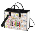 LEVLO Cartoon Korean Group Stay Cosmetic Makeup Bag Korean Group Animal Fans Gift Cartoon Member Zipper Pouch Bag (SK Life LT)