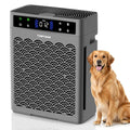 TDBYWAE Large Room Air Purifier with HEPA Filter & Fragrance - Grey