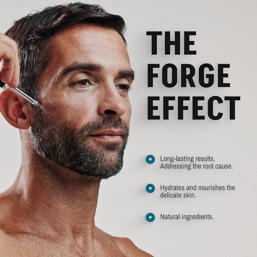 FORGE SKIN¢ç Night Beef Tallow Serum for Men [TALLOW-BASED] - Facial Essence for Face Wrinkles with Essential Oils - Natural Green Tea Skincare for Radiance and Skin Hydration (1.7 OZ)