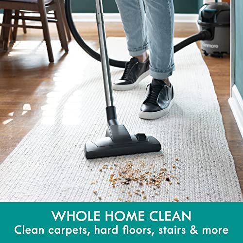 Kenmore Bagged Canister Vacuum 3 Gallon Lightweight Black-Dry
