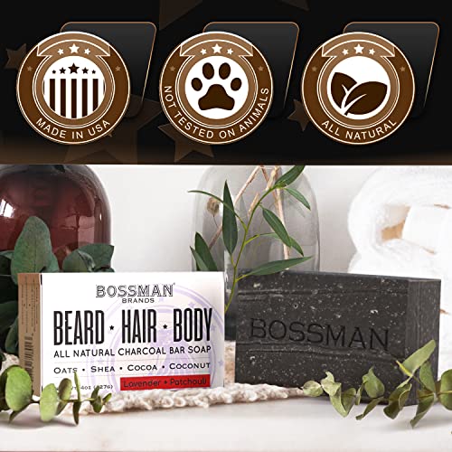 Obsidian Purifying Beard Wash - Clarifying Beard Cleanser with Keratin, Artemisia Argyi Leaf extract and Saponins for Soft, Conditioned Beards 8.8 Oz