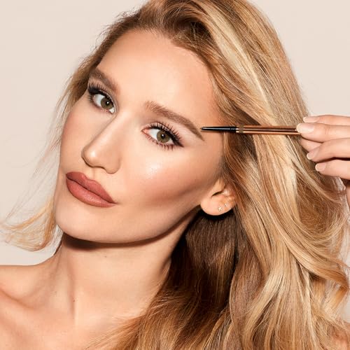 Refillable Micro-Precision Eyebrow Pencil Soft Brown - Natural Hair-Like Strokes