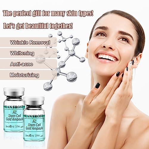 Facial Glow Starter Kit with AC Stem Cell Gold Ampoule - Blue Variation